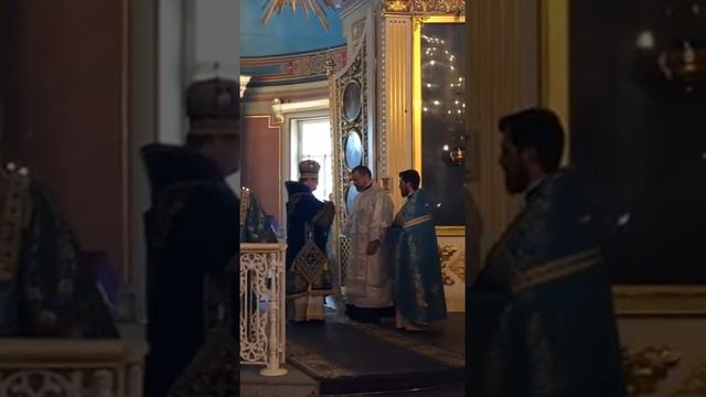 Хиротония во пресвитера диакона Александра Семенова смотреть онлайн