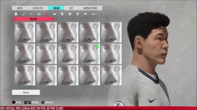 FIFA 20 - How to Create Son Heung Min - Gameface смотреть онлайн