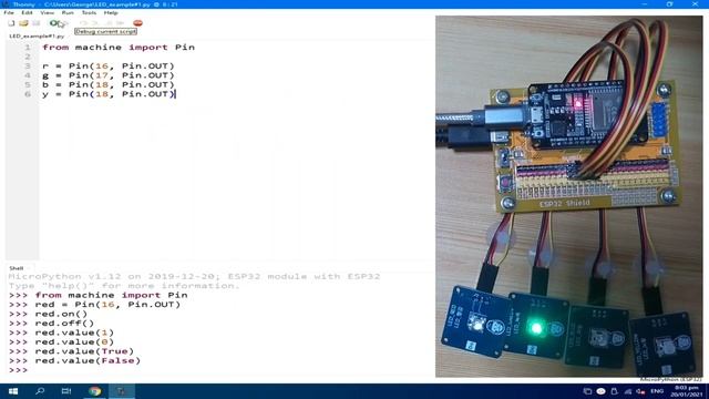 005 - MicroPython TechNotes: LED | MicroPython Hello World смотреть онлайн
