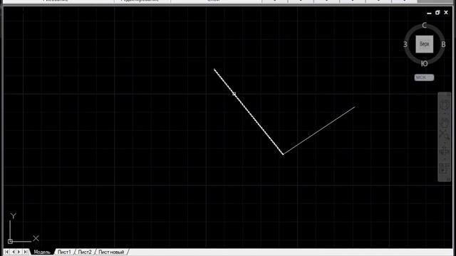 Как удалить линию в AutoCAD смотреть онлайн