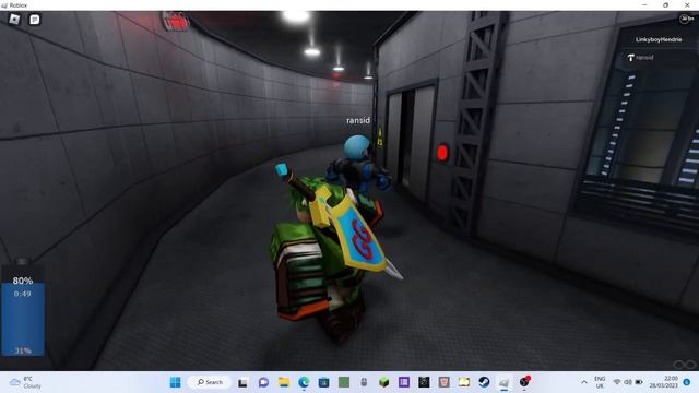 Blue Skies Computer Core (WIP) Meltdown Reactor view with owner (roblox) смотреть онлайн