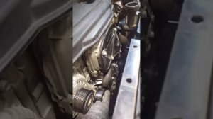 Замена помпы (водяного насоса) Grand Starex H1, 2.5 дизель.
