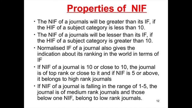 Impact Factor of Non SCI Journals H-Index Half Life JCR IF смотреть онлайн