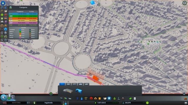 Cities Skylines Guía Trafico 3: Transporte publico / BUS y METRO смотреть онлайн
