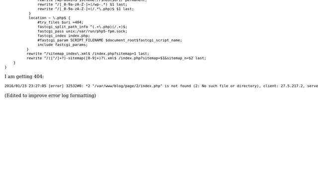 Wordpress Subfolder issue with Nginx Configuration смотреть онлайн