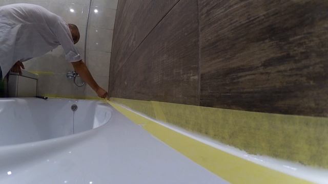 Герметизация ванны, раковин и унитаза своими руками Обрамление ванны не дорого но качественно. смотреть онлайн