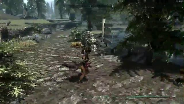 Elder Scrolls V Skyrim test kit mods to physics смотреть онлайн