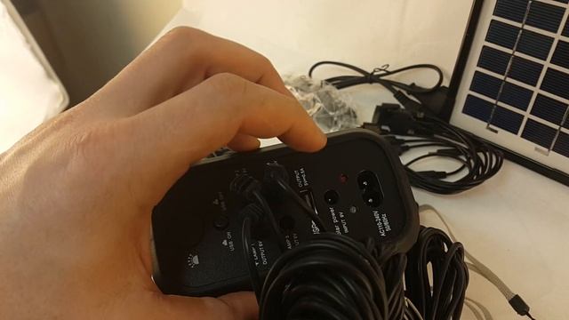 Фонарь солнечная станция Gdlite GD-8007, солнечное зарядное. смотреть онлайн