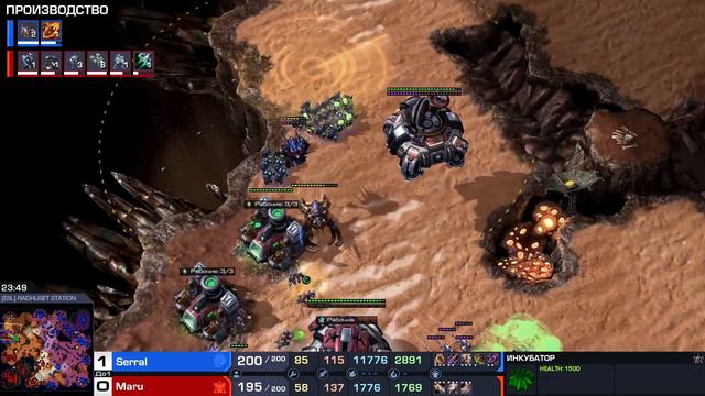 Serral vs Maru - 500 000$ Турнир по StarCraft 2 | Grand Final IEM SC2 Katowice 2024 смотреть онлайн
