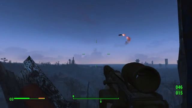 Fallout 4 блокпост для обстрелов огнетушителями =) смотреть онлайн