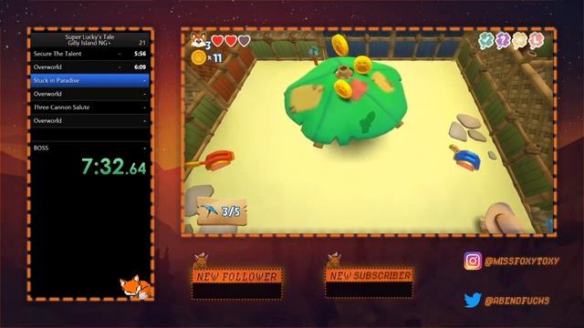 Super Lucky's Tale Gilly Island NG+ (14:44) смотреть онлайн