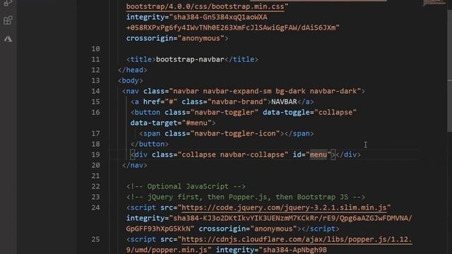 Bootstrap 4 navbar смотреть онлайн