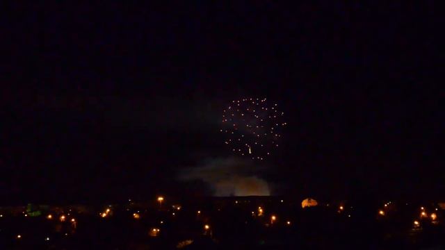 30.07.2022. Праздничный фейерверк на День города Новый Оскол. смотреть онлайн
