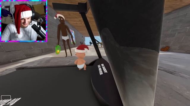 ?Мы РЕБЕНОК в Жёлтом СЛОМАЛИ УНИТАЗ! (СИМУЛЯТОР МАЛЫША WHO'S YOUR DADDY) смотреть онлайн