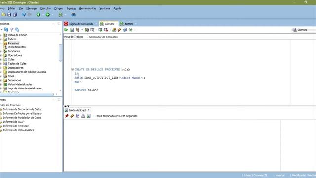 Procedimientos Almacenados + ejemplo en Oracle 11g Express смотреть онлайн
