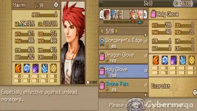 Lufia Curse of the Sinistrals 2nd part 26 Ancient Cave B90-100 смотреть онлайн