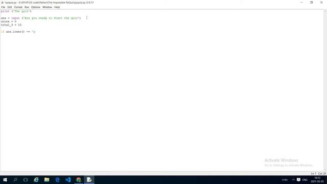 How to make a quiz using Python for Beginners | Part 1 | NET CODE смотреть онлайн