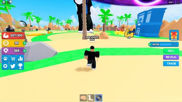 играем в Lifting Heroes в роблоксе 1 часть смотреть онлайн