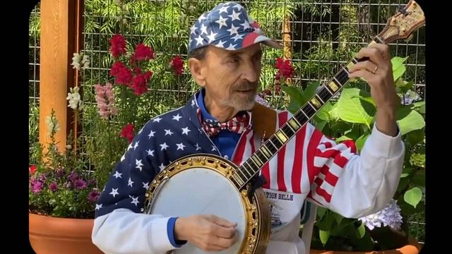 DAVE MARTY PLAYS A JULY 4TH MILITARY TRIBUTE ON THE PLECTRUM BANJO смотреть онлайн
