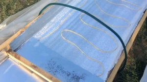 Теплый пол для подогрева рассады