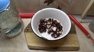 Рассказываю как подготовить скорлупу ореха макадамия для настоек