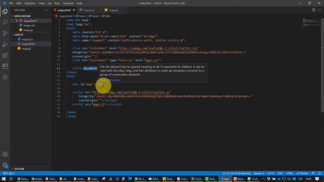 1- Cómo crear mapas dinámicos con la API JavaScript LeafLet смотреть онлайн