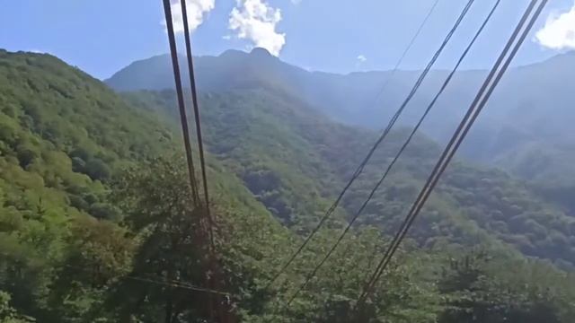 Абхазия 2020 . Мост через горную реку