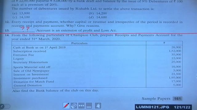 Class 12 : ACCOUNTS - REVISION SERIES | Lecture 10 смотреть онлайн