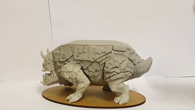 Kromlech Gnawzilla Review - Ork Squiggoth alternative - Orktober 2020 смотреть онлайн