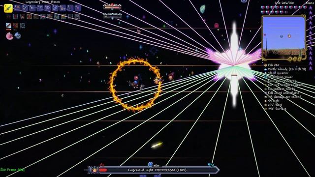 Terraria Empress of Light Infernum mode *old* (melee class) смотреть онлайн