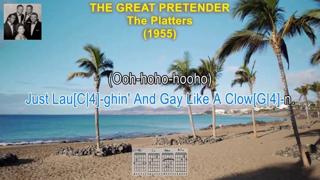 The Great Pretender - The Platters (Lyrics & Guitar Chords) смотреть онлайн
