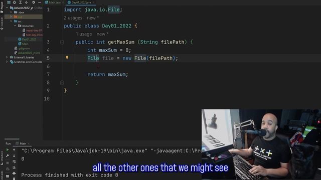 Day 1, Part 1 - Advent of Code 2022 Java Solutions (Calorie Counting) смотреть онлайн