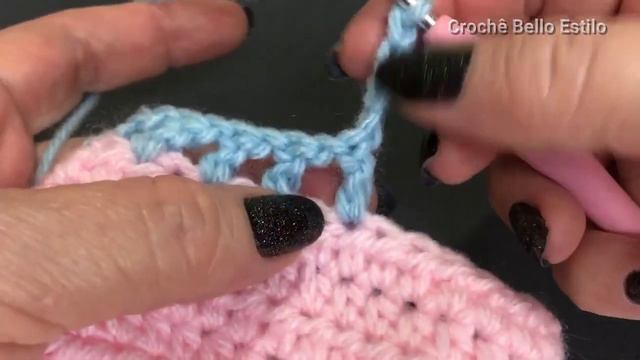 SAPATINHO DE CROCHÊ DA VOVÓ MUITO FACIL