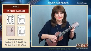 Шикарный БОЙ НА УКУЛЕЛЕ  для начинающих с нуля. Второй курс ШАК