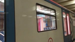 обкатка поезда Москва на станции новые Черёмушки