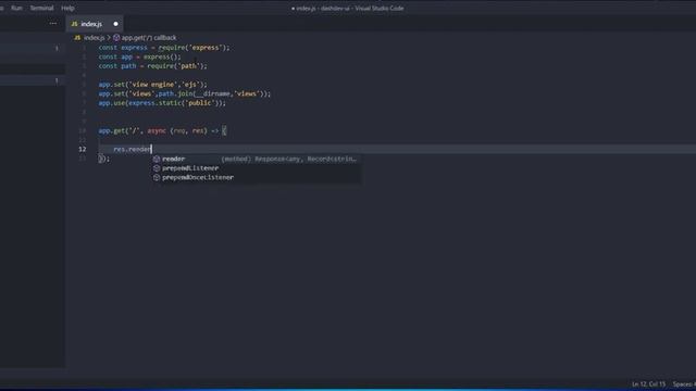 Criando a interface de usuário com node e EJS Parte 1 смотреть онлайн