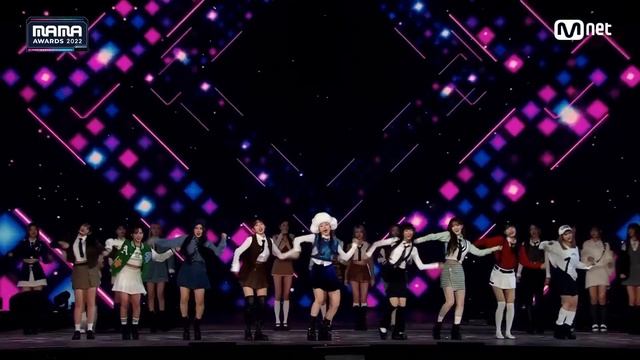 [2022 MAMA] IVE&Kep1er&NMIXX&LESSERAFIM&NewJeans-ELEVEN+WADADA+O.O+FEARLESS+Hypeboy | Mnet 221129 방