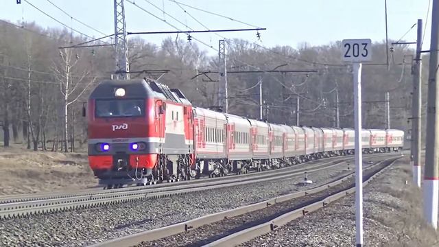 ЭП2К-237 Белгород - Санкт-Петербург 120В смотреть онлайн