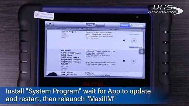 How To Update And Register Account For Autel Key Programmer & Diagnostic Tool - MaxiIM IM508