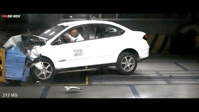 Краш Тест - Chery A3 Sedan M11 2008 (56kmph C NCAP) [8K/60FSP] смотреть онлайн