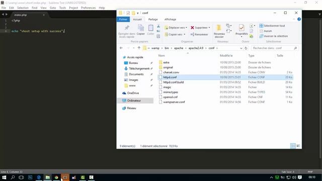 Setup virtual host php apache windows смотреть онлайн