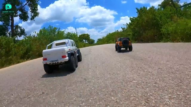 RC Traxxas Maxx Vs Mercedes Gwagon Vs Ford Bronco Vs JLB Speed Car - Chatpat toy tv смотреть онлайн