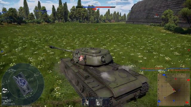 Неторопливый бой на КВ-122 смотреть онлайн