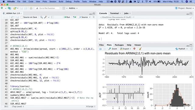8. ARIMA modelling part 1 смотреть онлайн