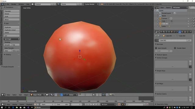 Blender 2.79b Data Transfer Modifier [Turkish] смотреть онлайн