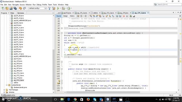 JAVA TUTORIAL| SUM OF DIGITS OF A NUMBER| NETBEANS| STEP BY STEP EXPLANATION смотреть онлайн