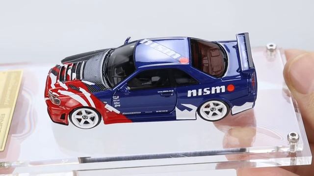Ignition Model 1/64 Nismo R34 GT-R R-tune Launch Ver. TAS (IG2573) Resin car model available now смотреть онлайн