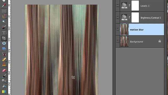 Creating a Motion Blur Effect in Photoshop смотреть онлайн