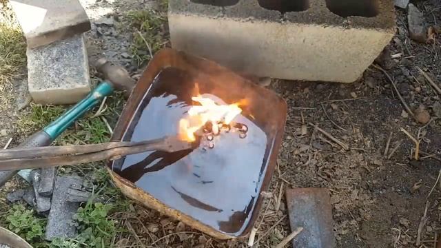 Make A Damascus Pattern Steel Knife