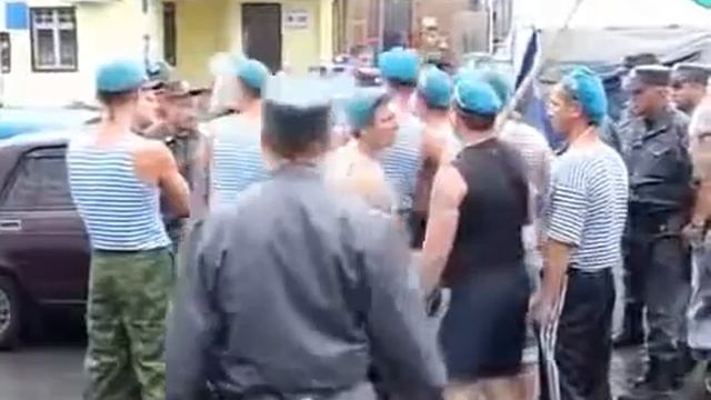 Разгон ВДВ в Липецке смотреть онлайн